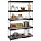 Lorell Wire Deck Shelving 72" Height x 48" Width x 18" Depth Recycled 99930 - alternate 2